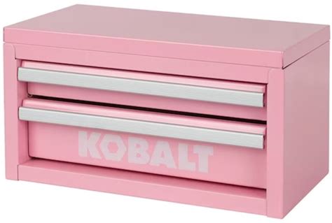 kobalt mini pink tool box